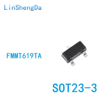 10TK FMMT619TA transistori siiditrükk 619 field-effect MOS transistor, kiip SOT23