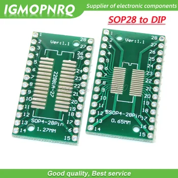 10TK TSSOP28 SSOP28 SOP28, et DIP28 Üleandmise Juhatuse DIP Pin Pardal Pigi Adapter TSSOP-28 SSOP-28 SOP-28 DIP-28