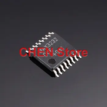 10TK UUS OriginaI MAX3232CUE+T TSSOP-16 RS232 saatja MAX3232CUE Integrated Circuit IC Chip