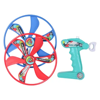 1Set Loominguline Sõidavad Plaat Plaything Naljakas Flying Disc Mänguasi Lastele Juhuslik Värv