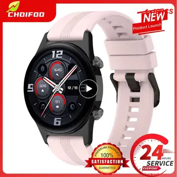 1~10TK 22mm Nahast Rihm Au Vaata GS3 GS 3 Watchband Smartwatch Sport Käevõru gt 2 46 mm gt2 Käepael