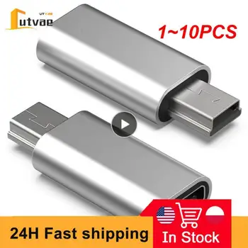 1~10TK Mini 5 Pin USB Adapter, B Male - > USB Type C Naissoost Andmed Andmete Edastamise Liides MP3 Digitaalne Kaamera, GPS