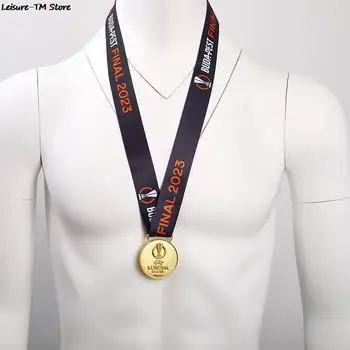 2023/2022 Europa League Meistrite Medal Metallist Medal Replica Medalid Kuld Medal Jalgpall Suveniirid Fännid Kogumine