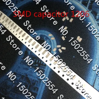 20PCS/PALJU SMD keraamiline kondensaator 1206 3.3 UF 100V 335K 10% X7R 3216 keraamiline kondensaator MLCC mittepolaarse