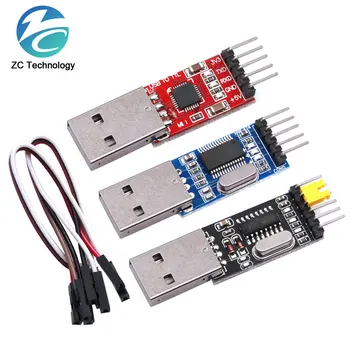 3tk/lot =1TK PL2303HX+1TK CP2102+1TK CH340G USB TTL jaoks arduino PL2303 CP2102 5PIN USB to UART TTL Moodul