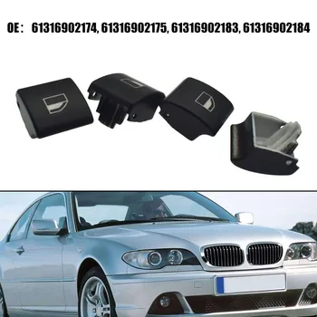 4tk/set Nuppu ühise Põllumajanduspoliitika Lüliti Nupp Ees Must Center Console Kontrolli Auto Interjööri Aksessuaarid BMW M3 2001-2006 Auto Osa
