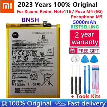 Algne Kõrge Kvaliteedi BN5H Aku Xiaomi Redmi Note11E / POCO M4 5G/Pocophone M5 5000mAh Võimsus Telefoni Akud Bateria