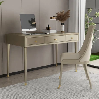 Ameerika stiilis luksus täispuidust arvuti laud, kodus tool, Euroopa stiilis minimalistlik kirjutuslaud, kontor