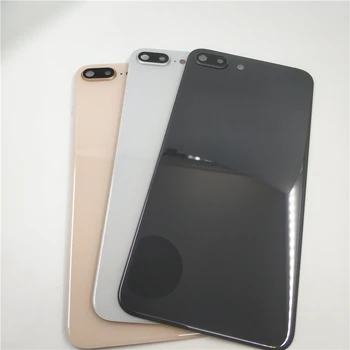 Apple IPhone 8 Plus Tagasi Aku Klaasist Kate Tagumine Uks Korpus Case For IPhone 8 Tagasi Klaasist Paneel, Kaamera Raam Objektiiv