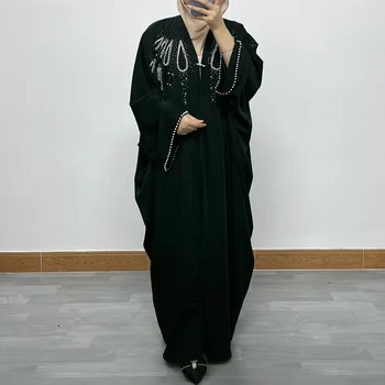 Cardigan Overcoat Moslemi Mood Abaya Aafrika Boubou Femme Dashiki Naiste Riided Pikk Varrukas Ankara Kleidid Tüdruk Lepinguosalise Kleit