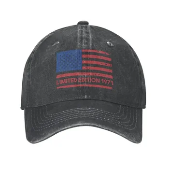 Custom Puuvill USA Lipu 1971 Limited Edition Baseball Cap Sport Meeste ja Naiste Reguleeritav Isa Müts Sügiseks