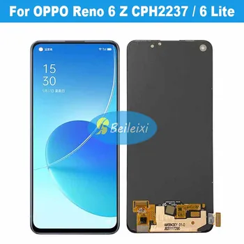 Eest OPPO Reno 6 Z CPH2237 LCD Ekraan Puutetundlik Digitizer Assamblee OPPO Reno 6 Lite CPH2365
