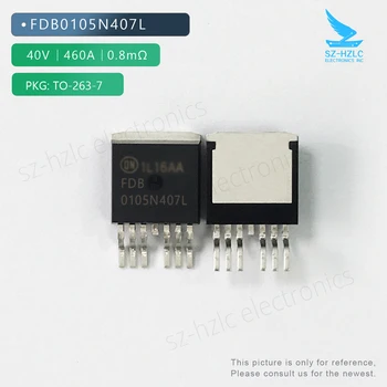 FDB0105N407L MOSFET N-AHELS-40V 460A TO263-7 elektrooniline osa IC chip Integrated circuit