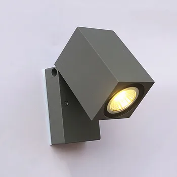 GU10 Väljas Veekindel Seina Light 90 Kraadi Reguleeritav Aed välisvalgustus LED Tõmbamisega Villa Rõdu Koridori Uks Seina Lambid