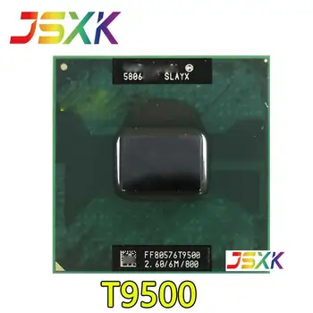 Intel Core 2 Duo T9500 sülearvuti CPU Sülearvuti protsessor CPU PGA 478 cpu 100% töökorras
