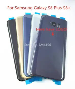 Kohaldatavad Samsung Galaxy S8 pluss S8 + G955 aku tagumine klaas tagakaas asendamine osa + kaamera klaas objektiivi raam