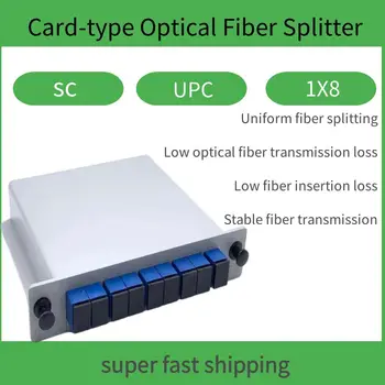 Kõrge Kvaliteediga KS UPC 1X8 PLC fiiberoptiliste Splitter Box