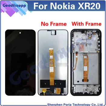 Nokia XR20 TA-1368 TA-1362 LCD Ekraan Puutetundlik Digitizer Assamblee Remont Osade Asendamine
