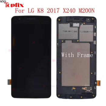 Näiteks LG K8 2017 Ekraan X240 LCD Puutetundlik Digitizer Assamblee X240H US215 jaoks LG K8 2017 X240 LCD-Ekraani Asendamine