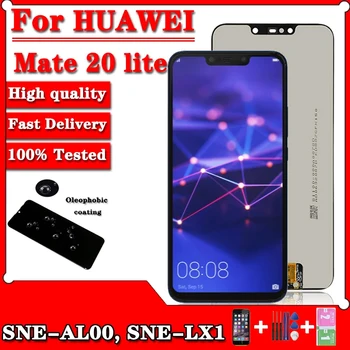  Testitud Huawei Mate 20 lite Touch LCD Ekraan Koos Raami Digitizer Assamblee Huawei mate 20 lite LCD Ekraan