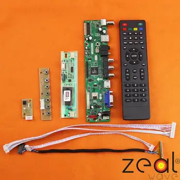 TV HDMI-VGA-USB-CVBS RF LCD Kontroller Board 23