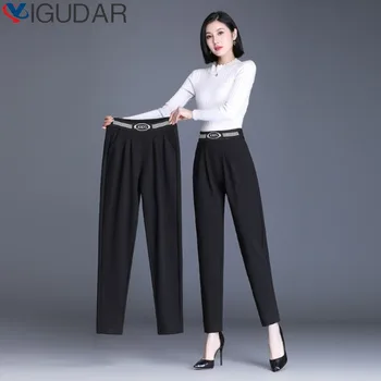 Uus 2023 aasta Sügisel Kõrge Vöökoht Harajuku Õhuke Veniv Pliiats Püksid Naiste Pikad Püksid CasualPants Fashion Stiilne Naiste Pikad püksid
