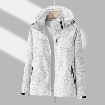 Uus Maple Leaf Tasuta Mantel Kapuutsiga Väljas Windbreaker Õhuke Jakk Top Coat pesapalli jakk