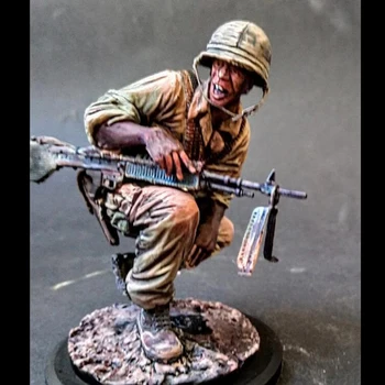 Vaik Mudel Joonis GK 1/16 vana sõdur Vietnami Sõja Vaik sõdur Värvimata Mudeli Komplekt Kokku panemata