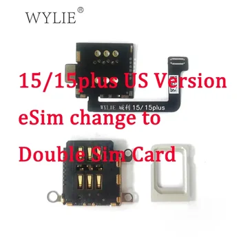 Wylie eSim, Et Sim-kaardi Pesa Plaadi iPhone 15 /15 plus 15Plus Ühe SIM Dual SIM-Kaardi Omanikul Ei ole Vaja Eraldamine iphone15