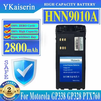 YKaiserin HNN9010A 2800mAh Akut Motorola GP338 GP328 PTX760 Walkie-talkie Plahvatus Batteria + Tracking Number